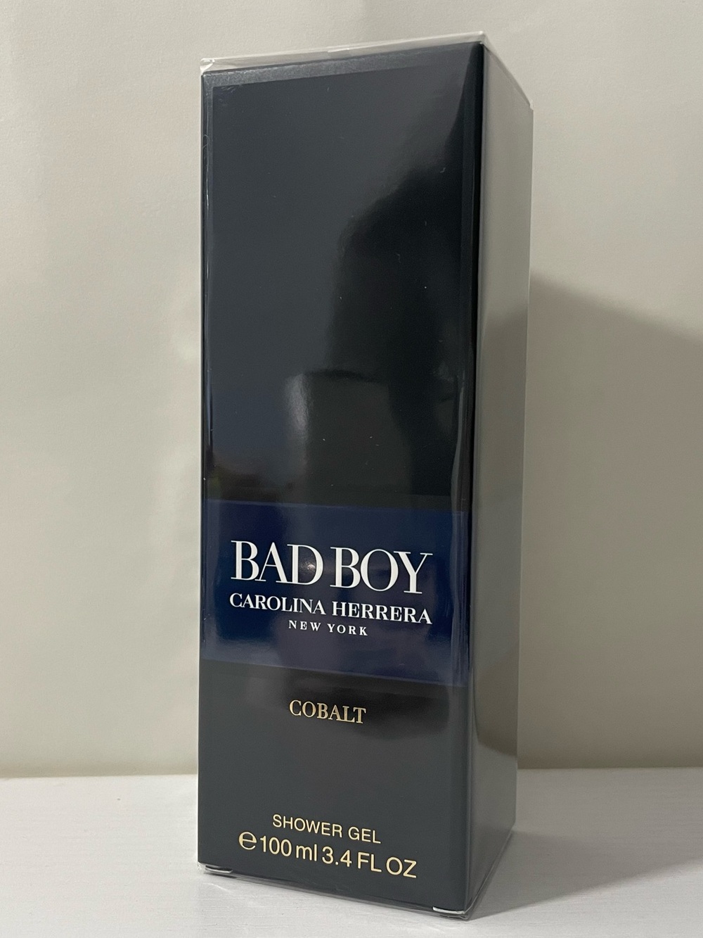 Carolina Herrera Bad Boy Cobalt Shower Gel 3.4 fl oz / 100 ml NIB SEALED
